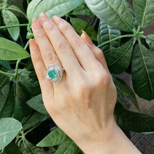 【ふるなび限定】【一点もの】Pt900　エメラルド（1.74ct）リング　FR1　K05064-H　FN-Limited-SP