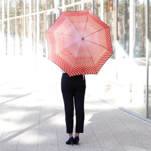 高級雨傘【赤富士】 雨長傘 レディース オシャレ 8本骨