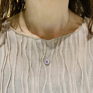 【ふるなび限定】【一点もの】Pt900　クンツァイト（3.612ct）ペンダント　FN3　K05080-H　FN-Limited