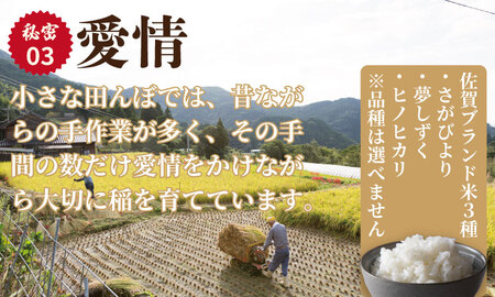 佐賀県遺産認定「江里山の棚田」のお米（5kg） 令和7年産 B150-019
