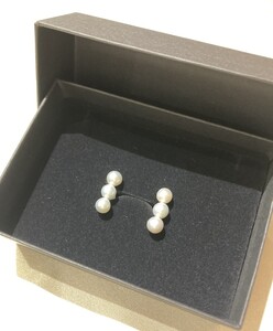 SV925　淡水パールイヤリング　FE1　K05084-C