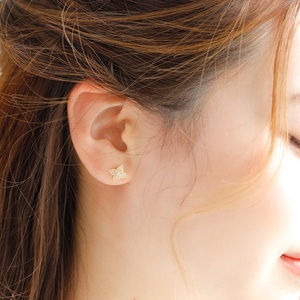 K18 flower moon/フラワームーン ピアス 015017