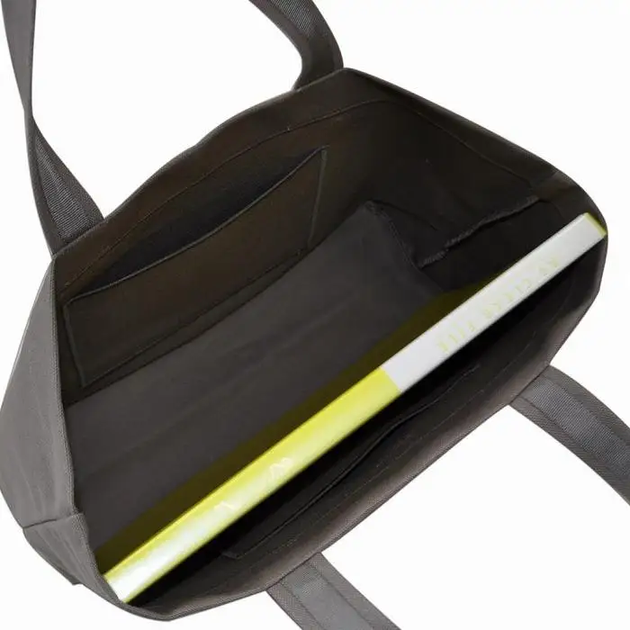 【福岡市の縫製工場オリジナルブランド　OKUNIYA】Wideトートバッグ グレー