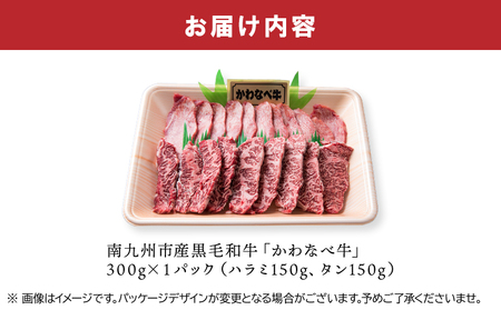 数量限定!かわなべ牛ハラミ・牛タンセット【配送不可地域：離島】【1185840】