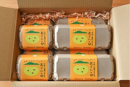 【南小国町産】平飼い養鶏で育った「おぐにん卵」 64個（60個+割れ補償4個）