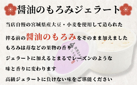 老舗太田屋 特製 ジェラート 3種 セット 【合計5個入り】ジェラート アイス 味噌 醤油 塩 藻塩 スイーツ oy00001-5s