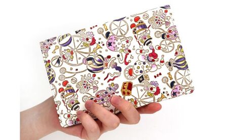 【文庫屋大関】パーソナルホルダー　ピエロ＜ソワレ＞【皮革工芸品】 民芸品 雑貨 日用品 文房具 革小物 革製品 ファイル ケース 