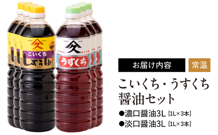 1994 こいくち ・ うすくち 醤油 セット KN016-004 調味料