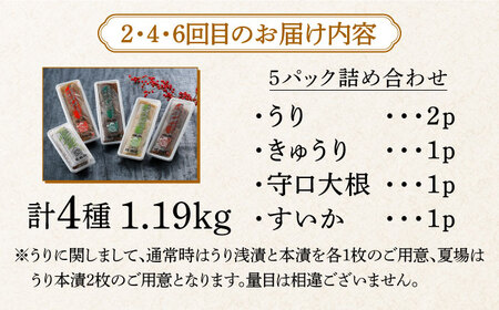 【交互にお届け！全6回定期便】奈良漬クリームチーズ 4種 × 奈良漬「琥珀神(こはくかんさ)」4種 1.19kg奈良漬 奈良漬け チーズ [ABAE017] 