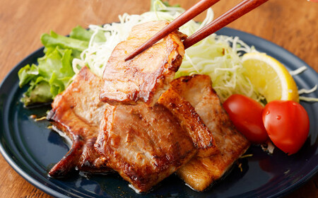 熊本県産モンヴェールポーク モモ肉 みそ漬け 1kg (250g×4P)