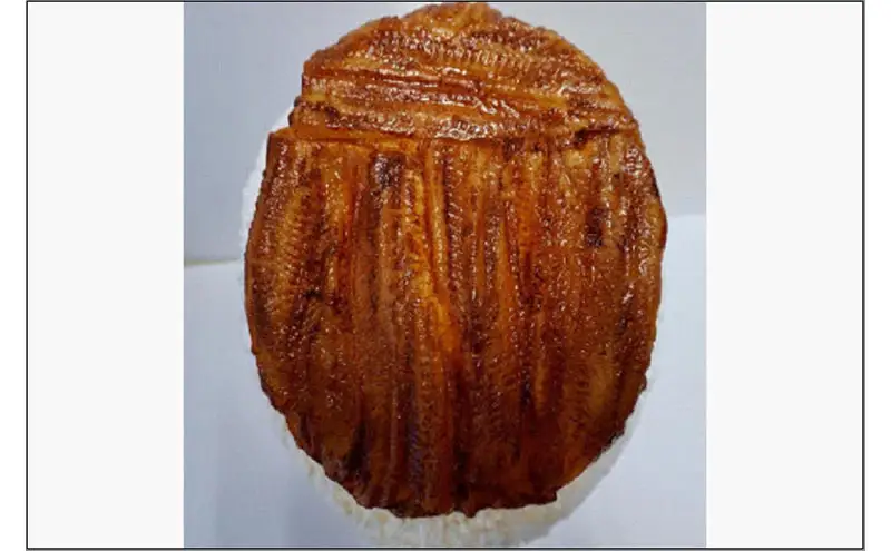 食品サンプル【福岡グルメうな重な帽子】