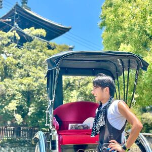 人力車ツアー 【130分】慶派作仏像見学ツアー １名１台 世界遺産ツアー 人力車 株式会社麻世勝エビス EH-01