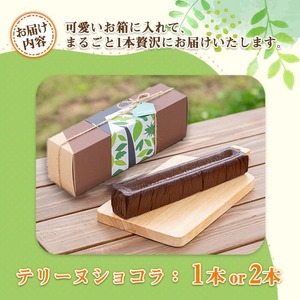 ＜数量限定＞ テリーヌショコラ (1本/300g) チョコレート ケーキ ガトーショコラ スイーツ 【man171】【サニーサイド】