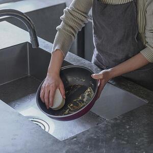 フライパン 6点 TERACOAT アイリスオーヤマ EHDC-T6S ワインレッド ｜ フライパン