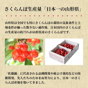 ＜先行予約＞さくらんぼ 佐藤錦 秀品 L 1kg 【2026年6月下旬頃発送】 山形県 朝日町産 農産物 フルーツ 山形産 バラ詰め サクランボ 高級 果物 初夏