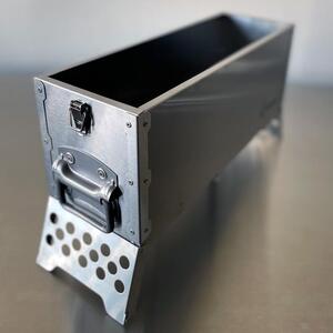 CURVAPOD　焚き火台グリル炭壺【ZENYOU】ゼンヨウ禅蛹＆専用ロストルセット　ＢＢＱ　二次燃焼　錆びにくい　キャンプ　アウトドア　キャンプギア　防災　いわき市