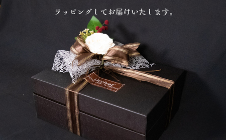 四角形ギフト 2段 BOX 【Lサイズ】 ( ベイクドチーズケーキ 6号 / 焼菓子 78個入り ) クッキー チーズ ケーキ チーズケーキ ベイクド 手作り 贈答 お祝い 愛媛県 松山市【OR006_B】