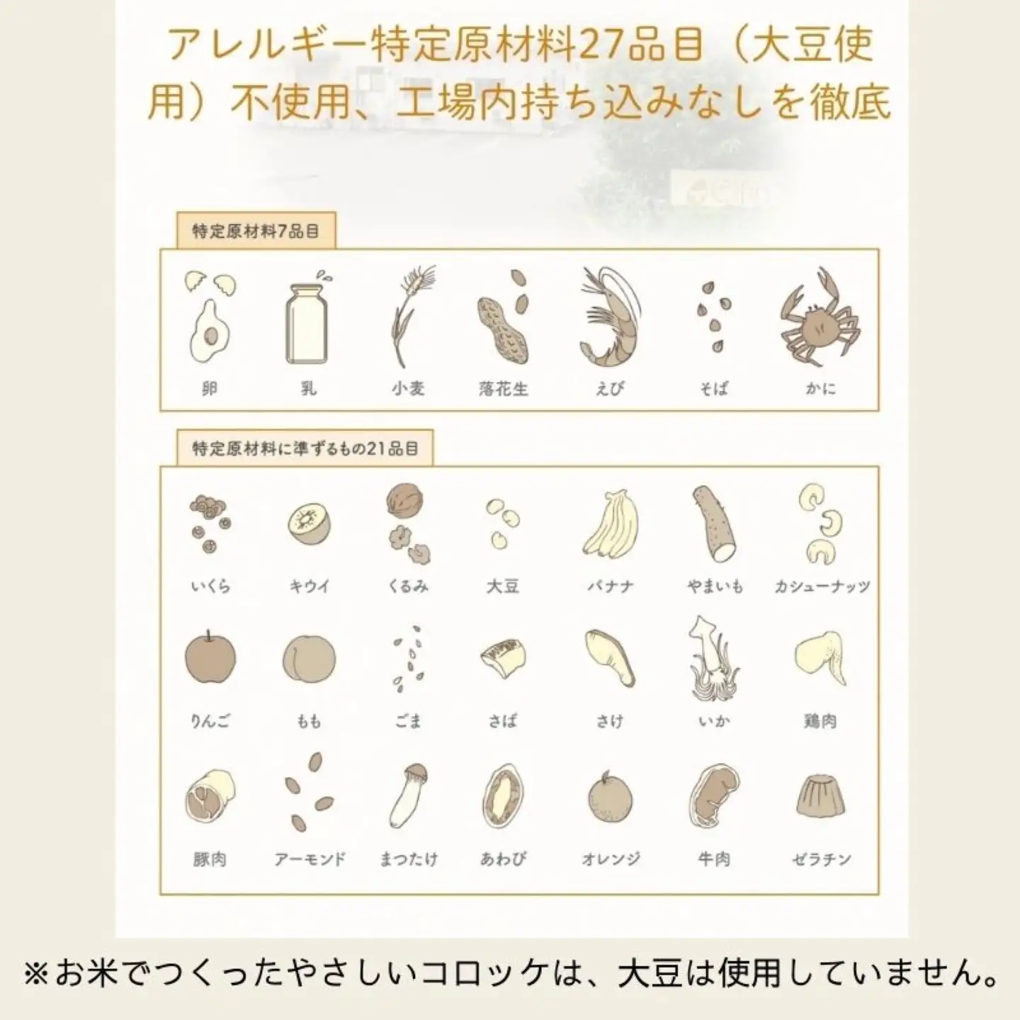 お米で作ったやさしいコロッケ　２０個