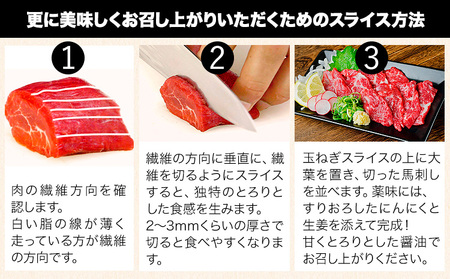 馬刺し1kg 赤身馬刺し900g＋霜降り馬刺し100g【純国産熊本肥育】 たっぷりタレ(5ml×10袋) 付き 桜肉 生食 冷凍《30日以内に出荷予定(土日祝除く)》送料無料 訳あり