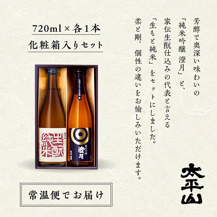 純吟セット 720ml×各1本【小玉醸造】