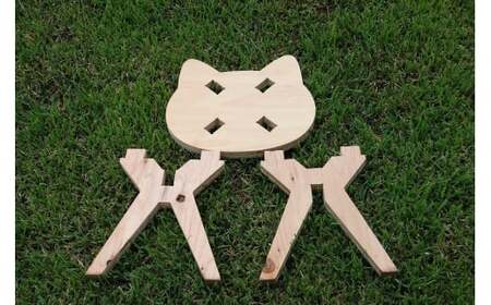 木製イス 《ねこ》 OTOMO STOOL mini 【1778-2】