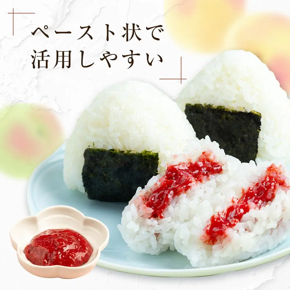 宮城県角田産　【無添加】まごころ 手作り 練り梅(160g)×3個 ｜ 梅干し ふるさとの味