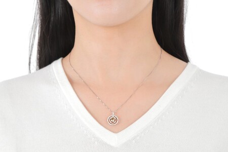 【ふるなび限定】【一点もの】ブラウンダイヤモンド（0.70ct）プラチナペンダント　R83　K05139-H　FN-Limited-SP