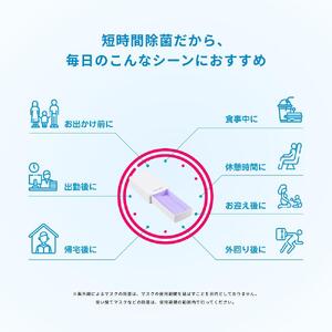 マスク除菌ケース「紫外君」ダブル照射タイプ（両面除菌仕様）