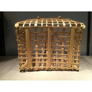 スーパーかご　35×27×24cm　※受注生産につき、発送までに最大2ヶ月程かかる場合あり ｜ 竹工芸 伝統工芸品 日用品 雑貨 栃木県 大田原市