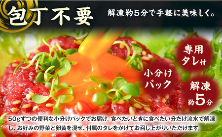 馬刺し赤身ユッケ10個セット 馬肉 馬刺し ユッケ UBUYAMAPLACE 熊本県 熊本 贈答 お歳暮 お中元 プレゼント《30日以内に出荷予定(土日祝除く)》赤身 馬 個包装 本格 小分け タレ付