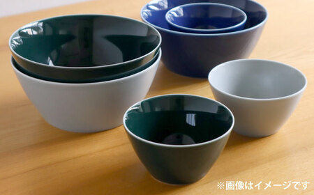 【白山陶器】【ビスタ】深鉢(小) ブルー 2枚セット【波佐見焼】[TA173]