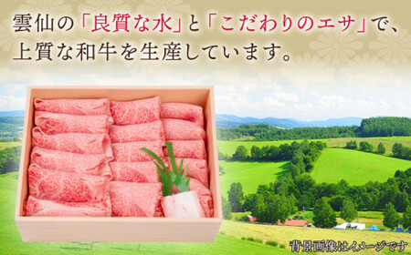 長崎和牛 肩ロース しゃぶしゃぶ・すき焼き用 約800g すき焼き 牛肉 国産 長崎和牛 ロース しゃぶしゃぶ QBI001