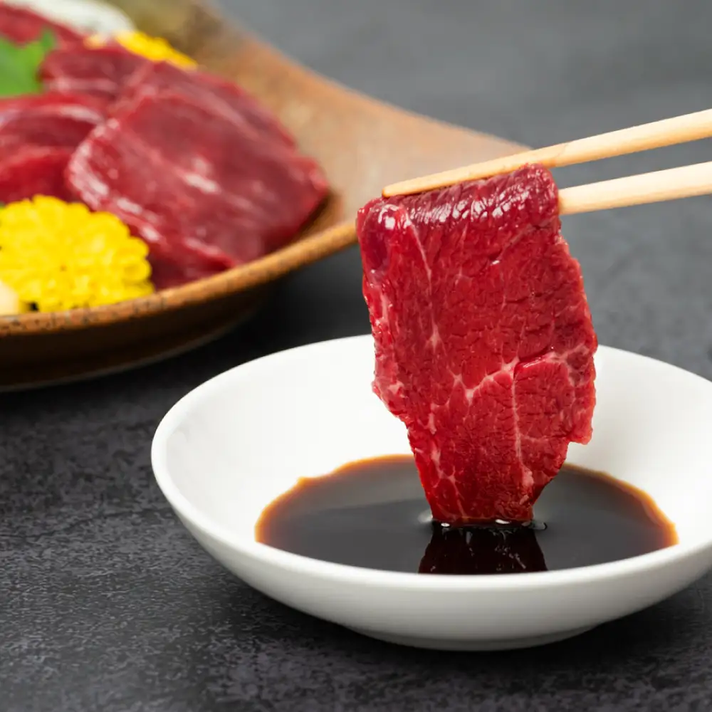 【定期便6回】 赤身 馬刺し 200g