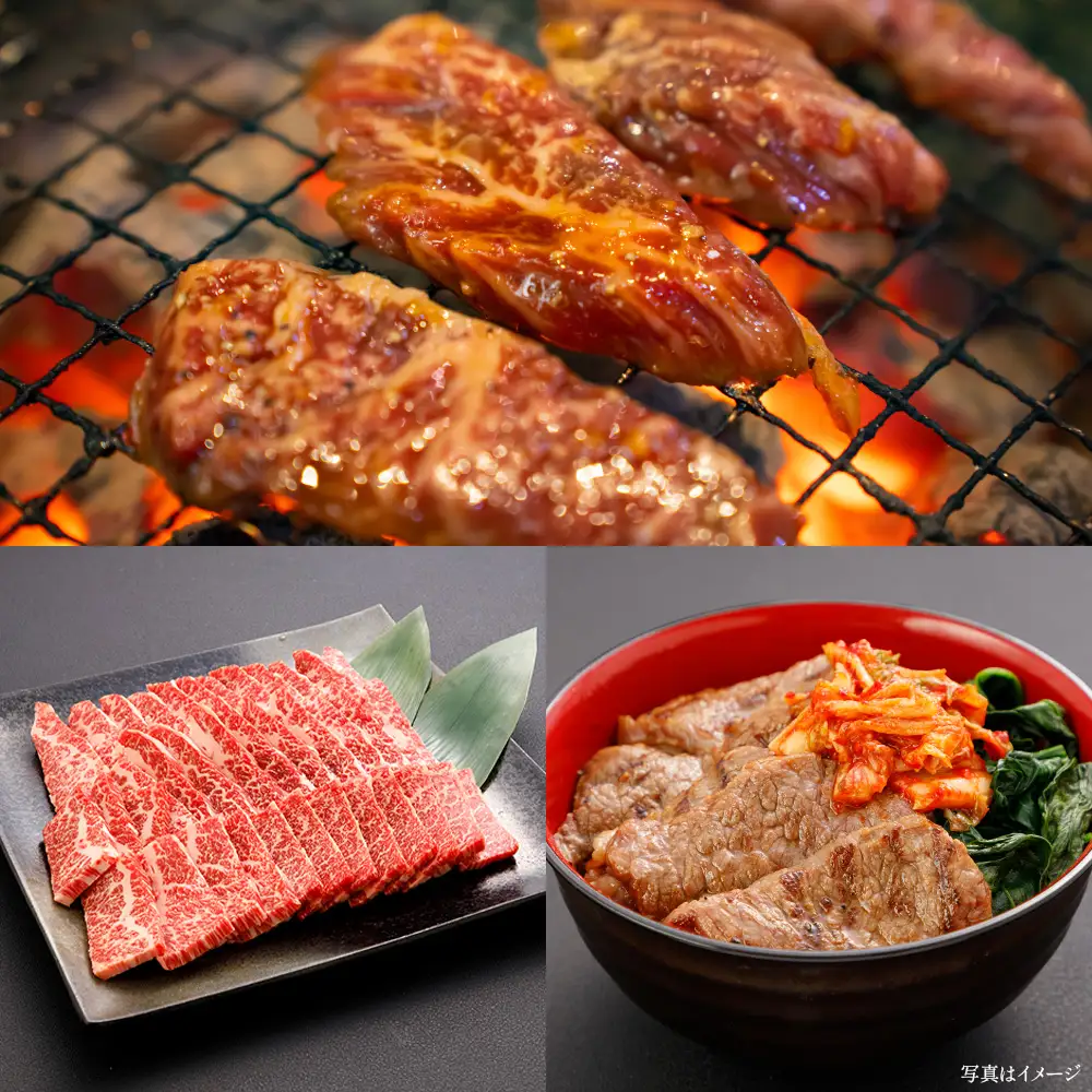 牛肉 焼肉・すき焼き・サーロイン 大満足セット 定期便６か月 会津喜多方産 黒毛和牛 会津牛 ギフト お土産 ステーキ【07208-0297】