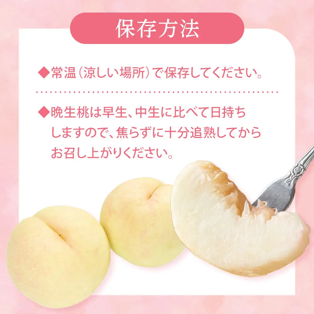 2026年 先行予約 ご家庭用 岡山 の 桃 固め 晩生種 約2kg（5～9玉）（黄金桃の場合もあります）|　桃