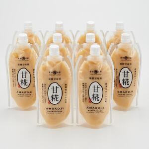 ＜砂糖の代わりに使える！＞発酵甘味料 甘糀ペースト 計3kg（300g×10個）セット