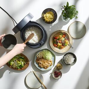ジャー 炊飯器  3合 RC-MSA30-HA アッシュ アイリスオーヤマ ｜ 炊飯器