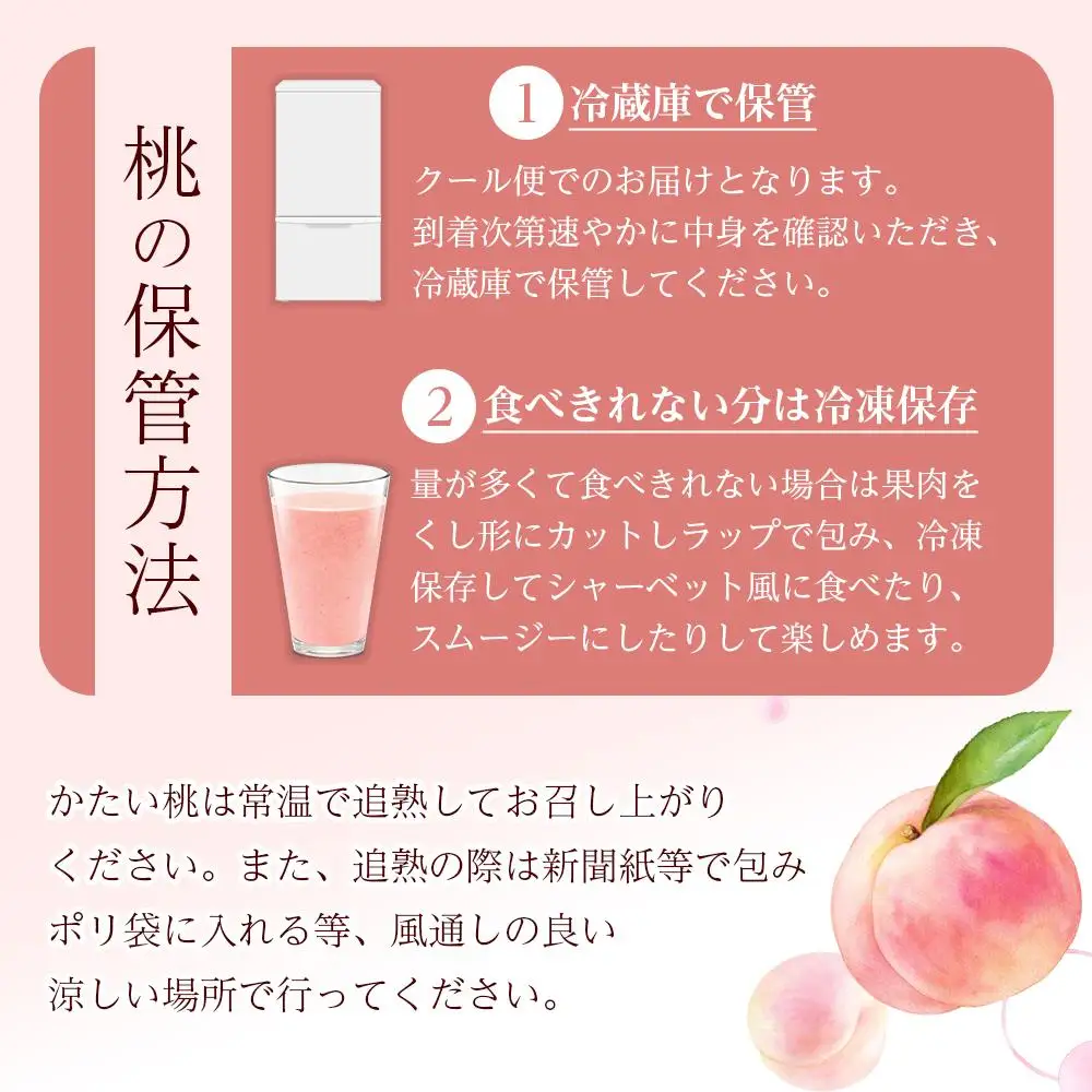 和歌山県産 旬 の 桃 5～6玉入り 秀品【2026年6月下旬より順次発送】［MG33］