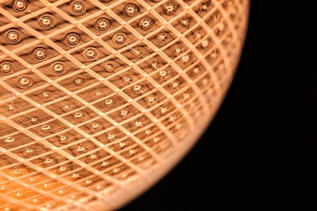 【SUWAプレミアム認定商品】Tesseluce　テッセルーチェ 《受注生産》／テーブルランプ テーブル照明 スタンドライト LED 照明 ランプ ライト 間接照明 インテリア 吹き ガラス 造形 硝子 卓上 おしゃれ 光学 ガラス工芸 アート 美術 工芸品 SUWAプレミアム商品【89-01】
