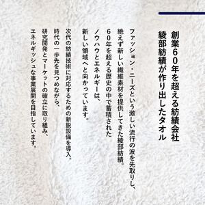 ≪高級デニム原糸使用≫ フェイスタオル お任せ5枚セット（ ロイヤルブルー / ホワイト / ブルーグレー / グレー ）