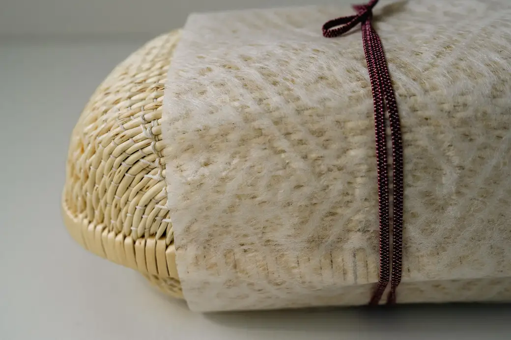 【伝統工芸品】KORI ANRI JAPAN「MUSUBU ヤナギの器」 "Lサイズ" 柳行李 / 豊岡杞柳細工 飯行李 弁当箱 お弁当 行楽 ピクニック ランチボックス
