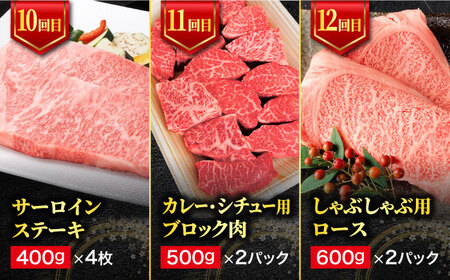 【12回定期便】飛騨牛まるごと定期便 約4人前【マルゴー】ローストビーフ すき焼き 冷凍 [MBE060]