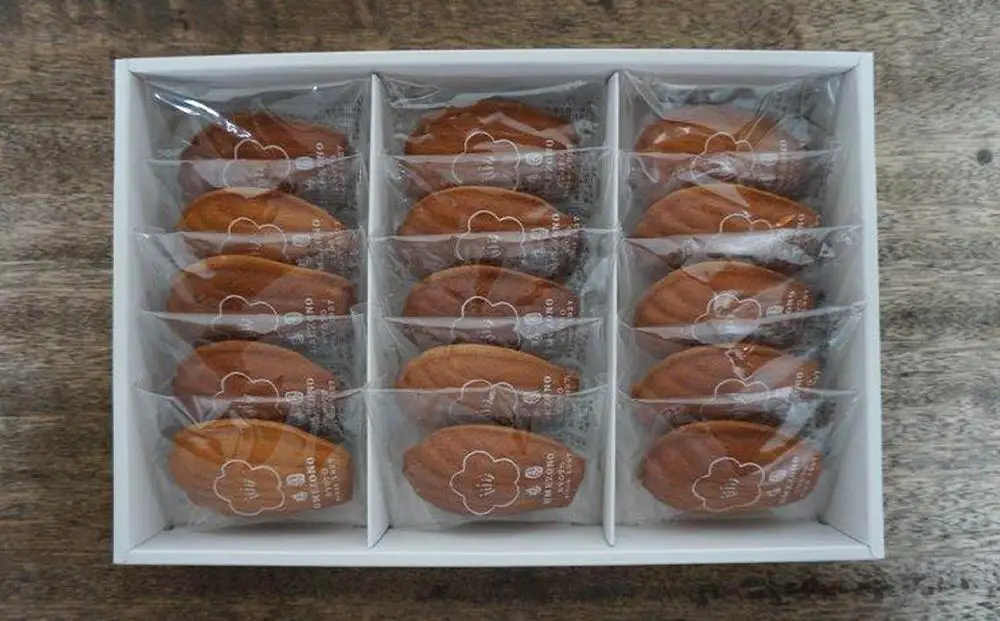 【甘党茶屋京梅園】焼きまんじゅう あんマドレーヌ「みたらし」15個入り｜京都 人気 スイーツ お菓子 有名スイーツ