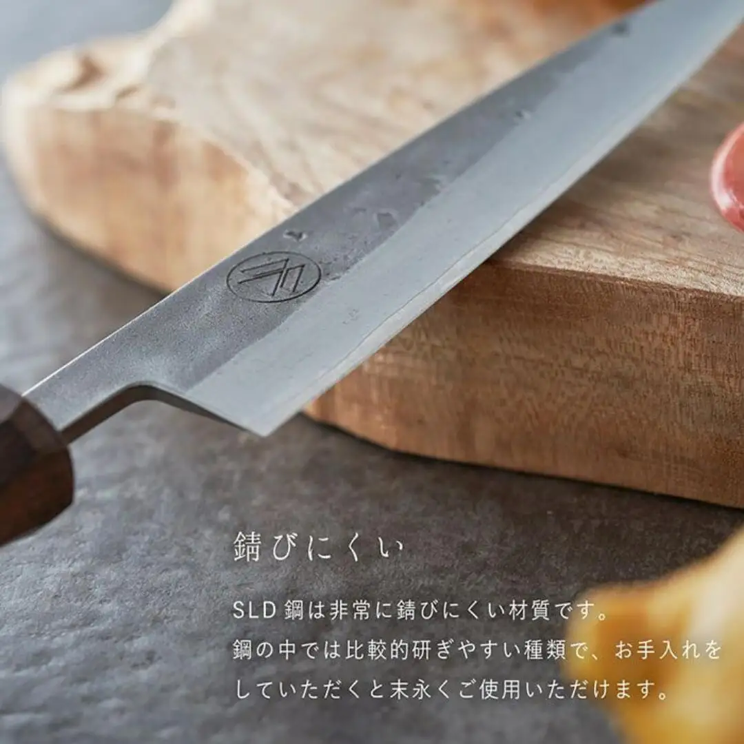 タダフサ×カネコ総業×村の鍛冶屋 名栗 ペティナイフ キッチン用品 包丁 庖丁 調理器具 刃物 [村の鍛冶屋] 【070S012】