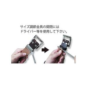 ★(金具タイプE)革工房いんのしま牛革一枚革ベルト【色:チョコ】 M寸