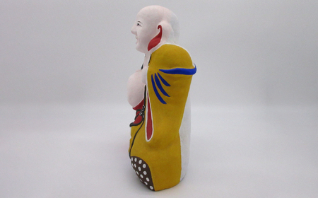 M-JJH2.【長谷寺詣で人気の土産品】出雲人形　布袋さん（大）