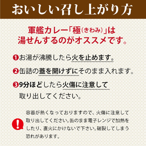 カレー 缶詰 軍艦カレー極 9缶セット