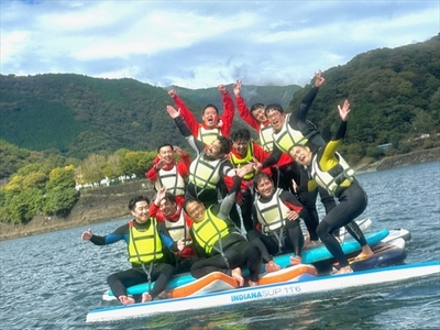 【ふるさと納税】神奈川の秘境でSUP半日ツアー！2名様分【 ペア 体験チケット 利用チケット アウトドア 神奈川県 山北町 丹沢湖 】
