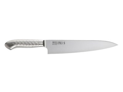 ステンレス一体型包丁 PRO-S 牛刀 210mm 　H17-26 【最長6か月を目安に配送】