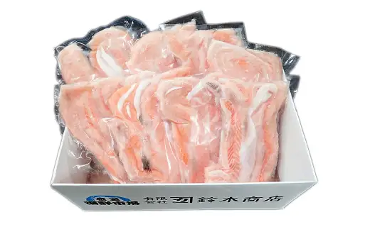 無添加甘塩サーモンハラス(アトランティックサーモン)300g×8P(計2.4kg) A-14249